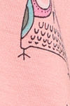 Zivame Joyful Jingles Knit Cotton Knee Length Nightdress - Candlelight Peach — thumbnail 6
